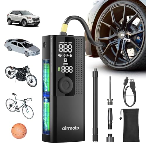 Airmoto Tire Inflator Review: Portable Air Compressor Insights